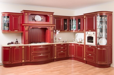 Кухня «Корсика красная»